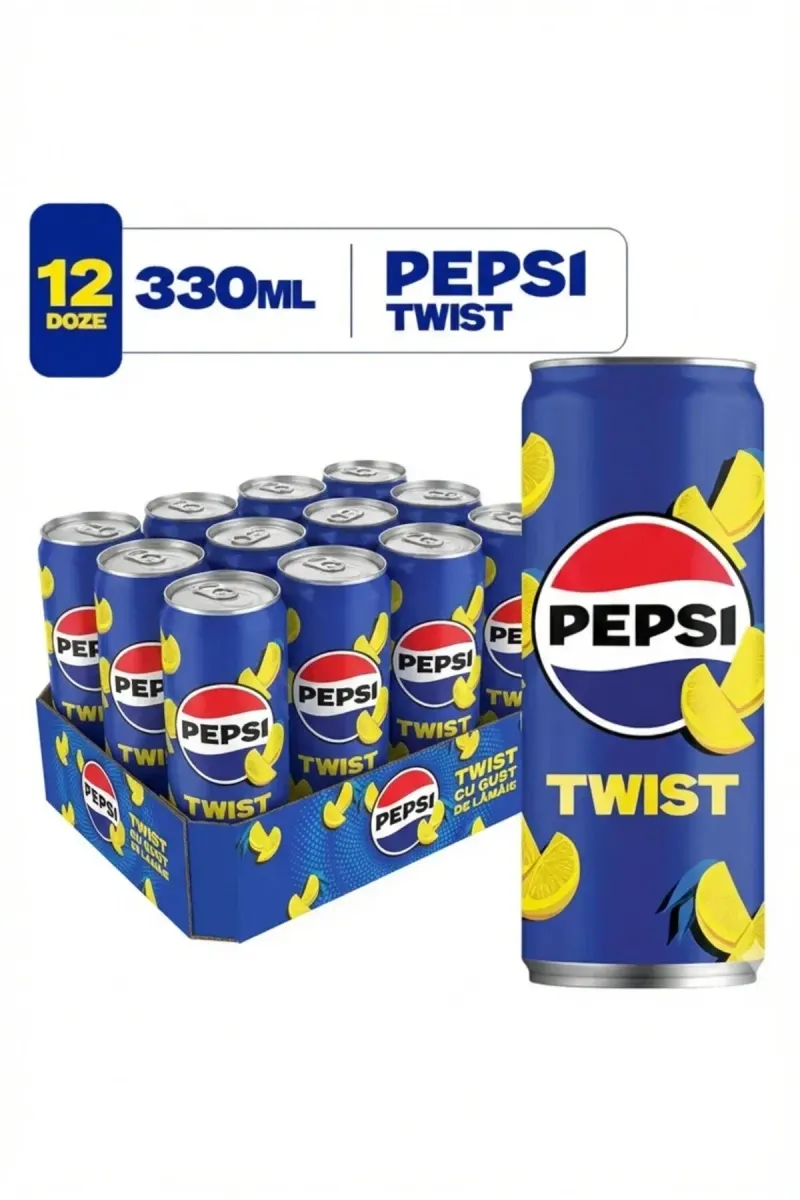 Twist Cola, Can, 12x330ml