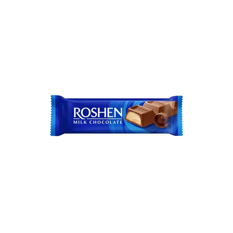 ROSHEN Baton de Ciocolata si Crema de Zahar Ars 30 x 33 g