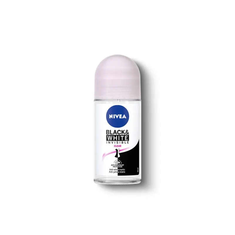 NIVEA Roll-On Black & White Invisible 50 ml