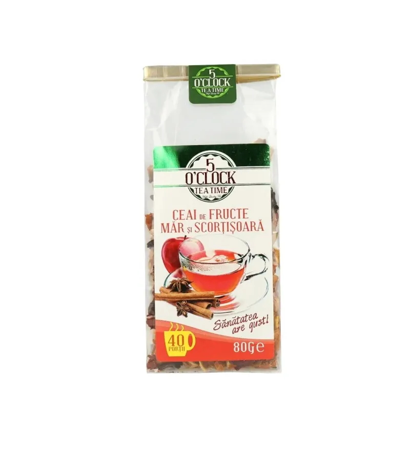 5 O'CLOCK TEA Ceai Mar si Scortisoara 80 g