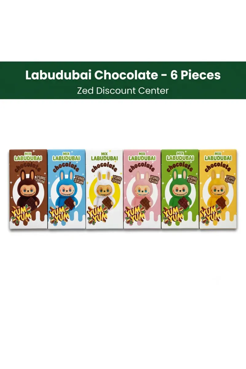 Labudubai Chocolate - 6 Pieces - Mix Box