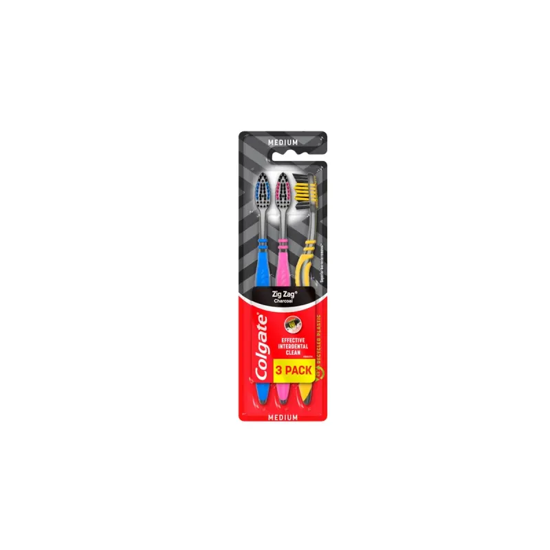 Colgate Periuta Dinti Zig-Zag 3 bucati
