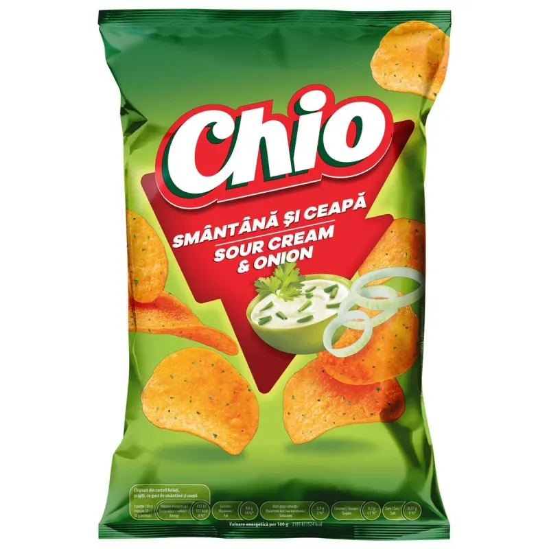 Chio Chips Smantana & Ceapa 6 x 60 g