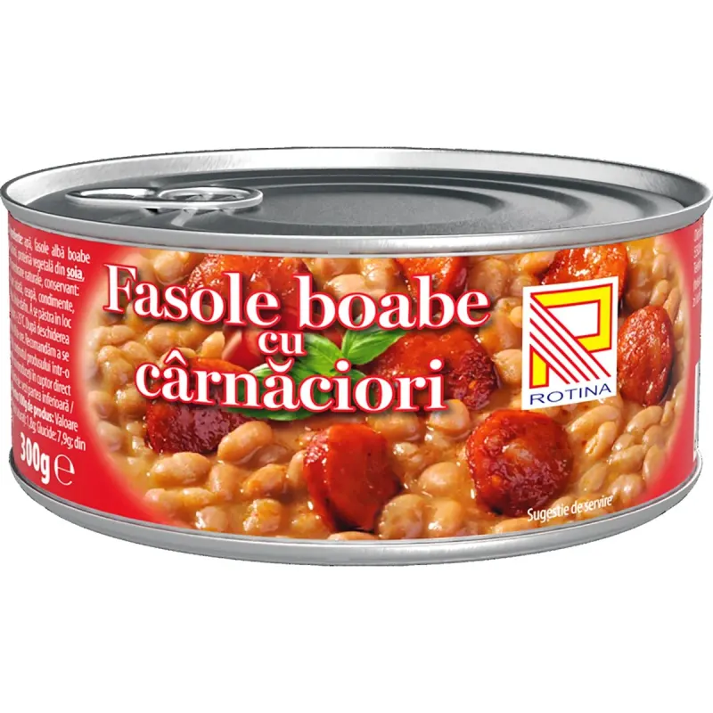 ROTINA Fasole cu Carnati 6 x 300 g