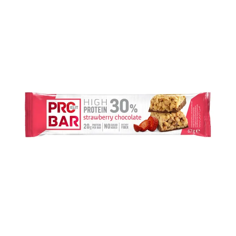 ELiT PRO BAR Baton Proteic 0 Zahar cu Capsune 67 g