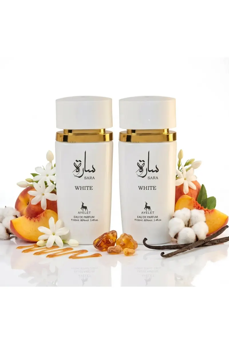 Set of 2 Oriental Perfumes for Women - Sara White 100ML - EDP