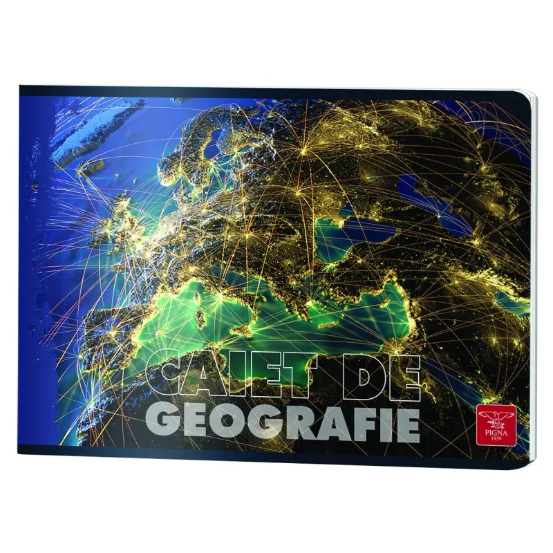 PIGNA Caiet Geografie 24 file x 3 bucati