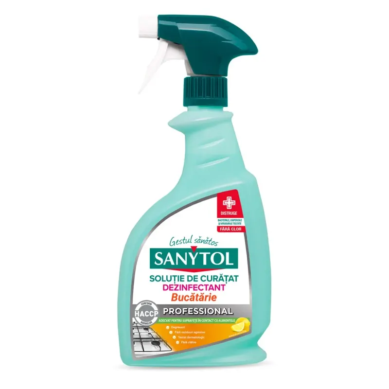 SANYTOL Professional Dezinfectant Bucatarie 750 ml