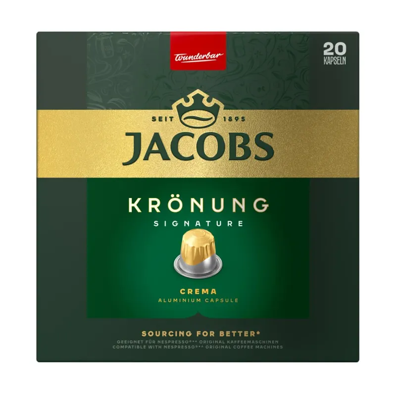 JACOBS Kronung Crema Cafea Capsule 104 g