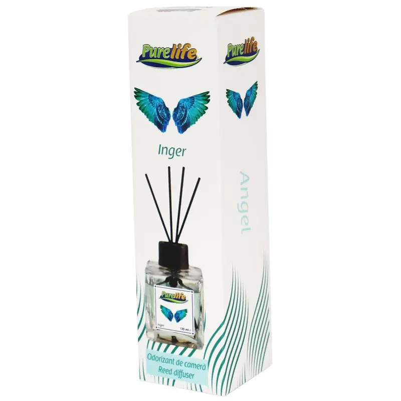 Purelife Odorizant cu Betisoare Inger 120 ml