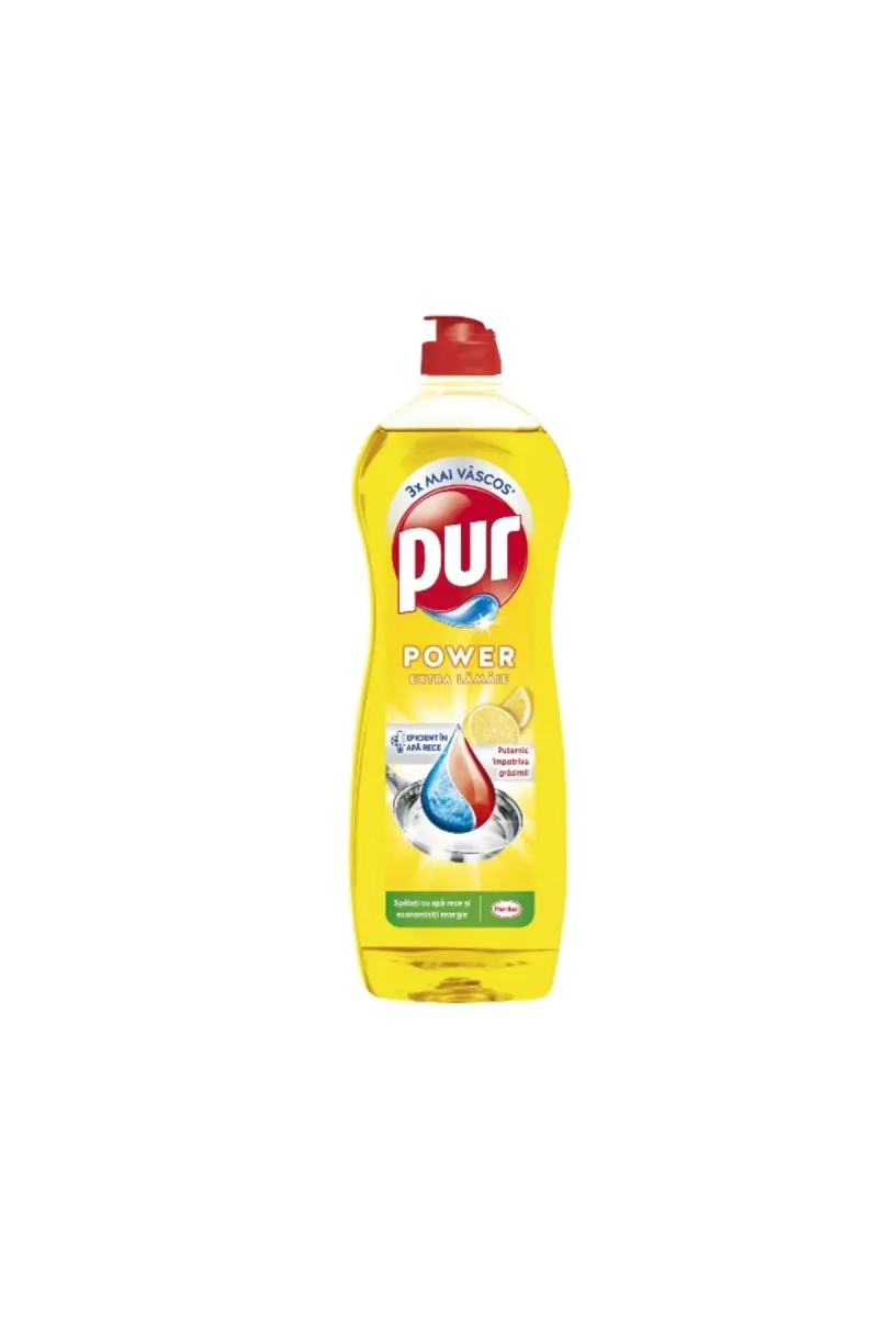 Pur Power Lemon Vase Detergent 750ml