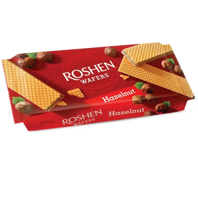 ROSHEN Napolitane Alune 216 g