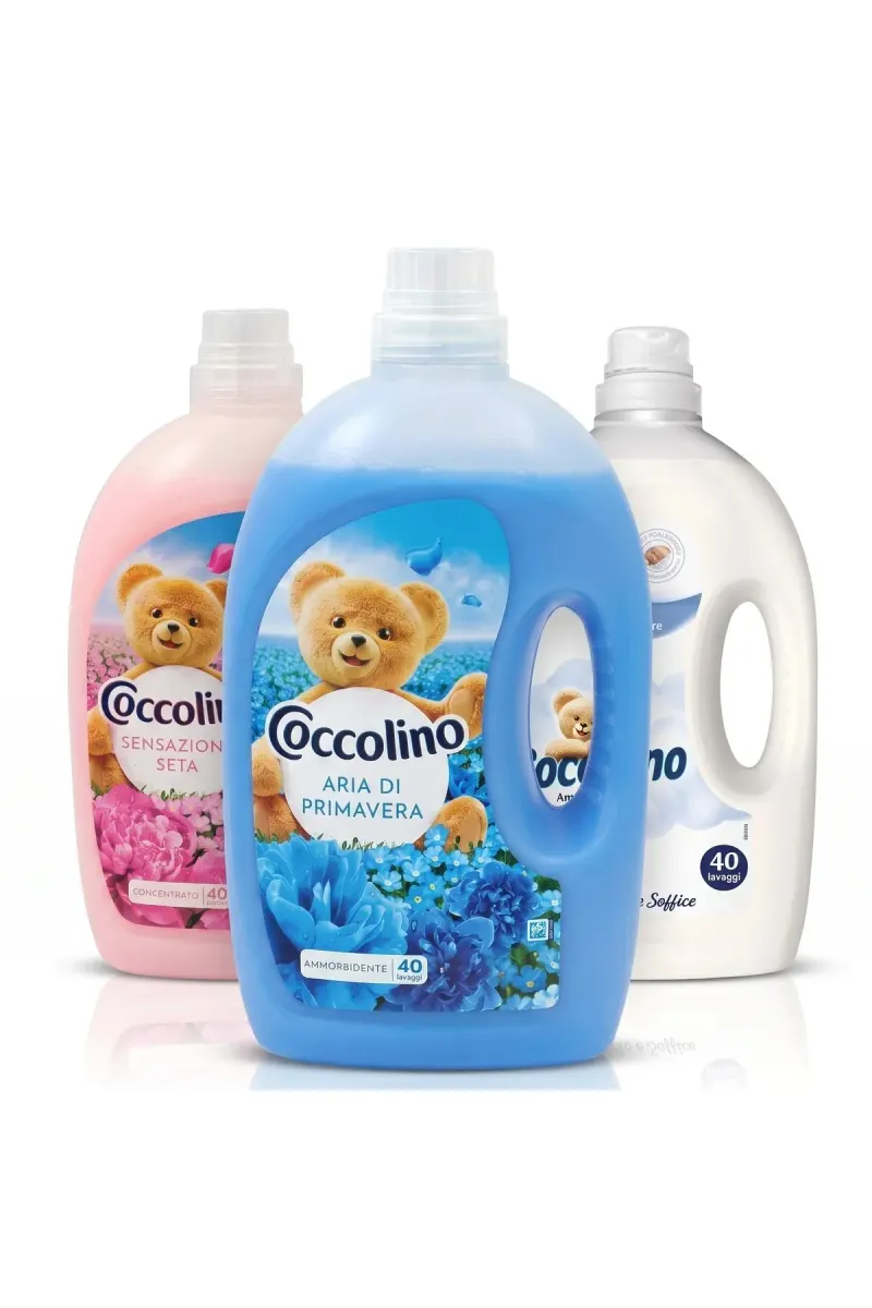 Laundry Conditioner 3L x3 Mixed Pack (Spring Air - Delicate - Sensation Of Silk)