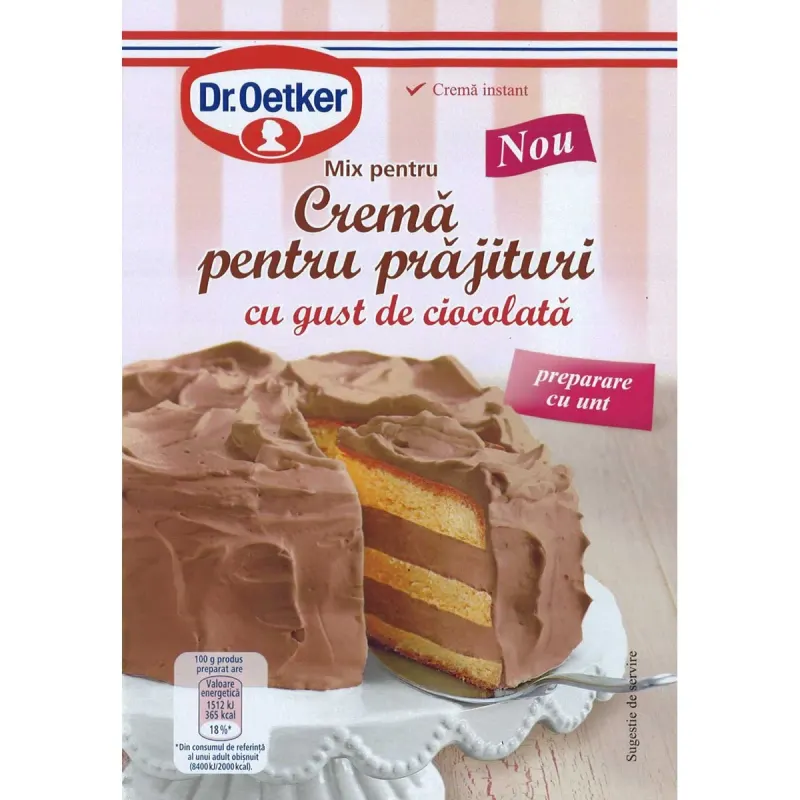 Dr.Oetker Crema Ciocolata cu Unt 155 g
