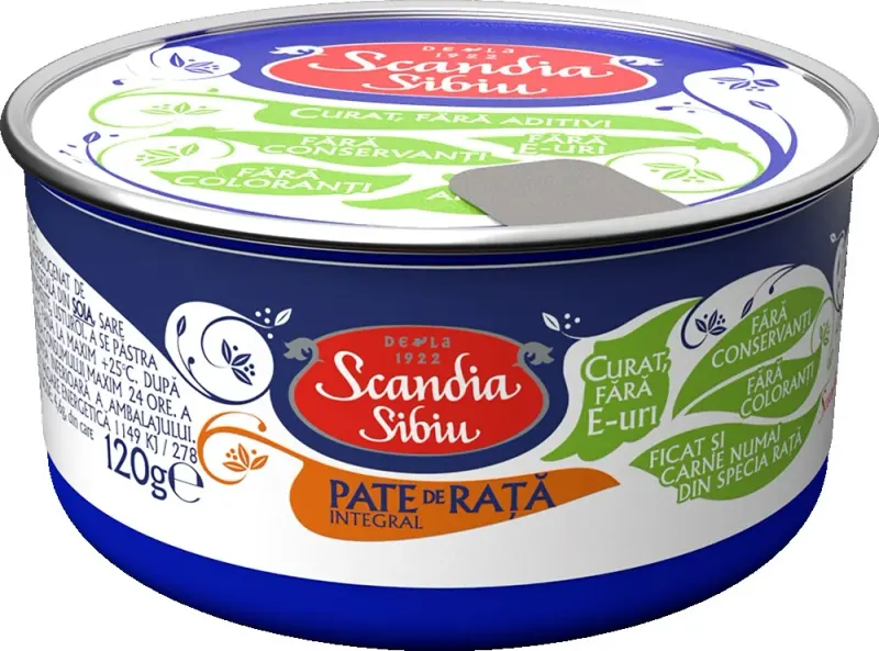 Scandia Sibiu Pate Rata 6 x 120g