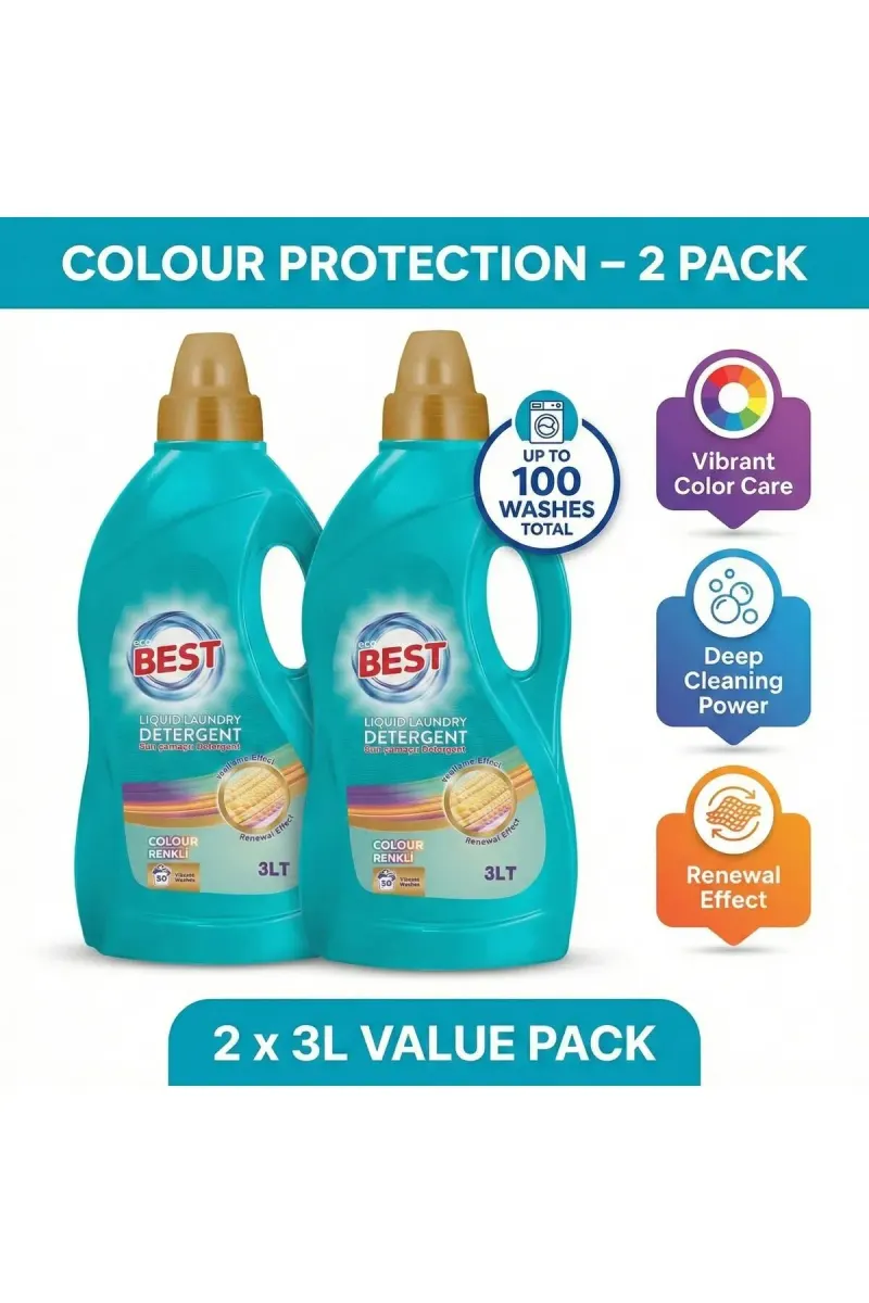 Liquid Laundry Detergent - Color 3L X2