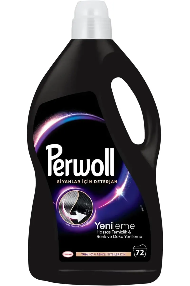 Liquid Detergent 3.96 L for Black Clothes – 72 Washes