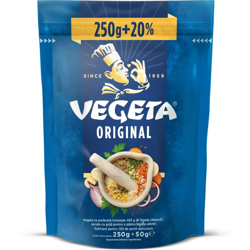 VEGETA Baza Mancare cu Legume 250 g + 50 g