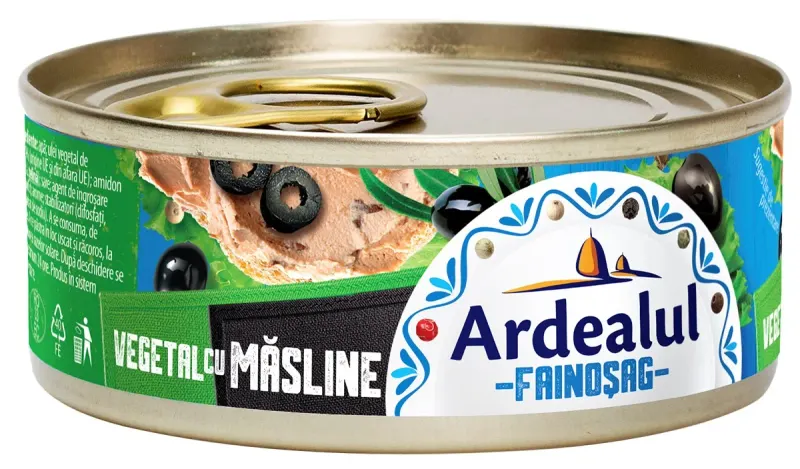 ARDEALUL Pasta Vegetala Masline 6 x 100 g