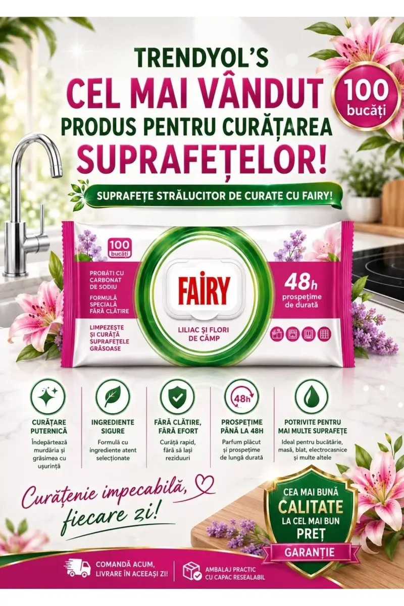 LILIUM WET WIPES 100 PCS