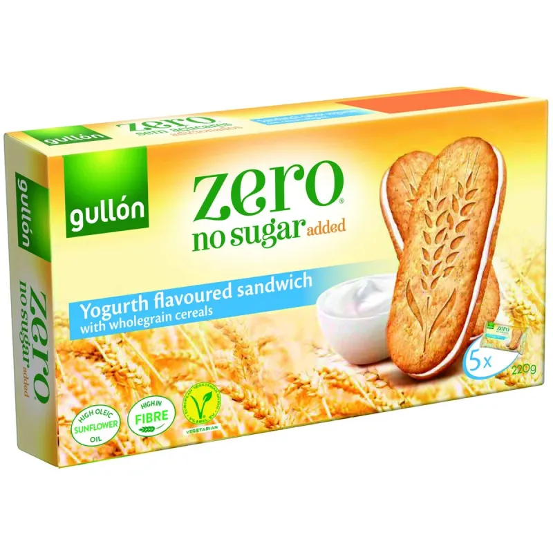 gullon Biscuiti fara Zahar Crema de Iaurt 220 g