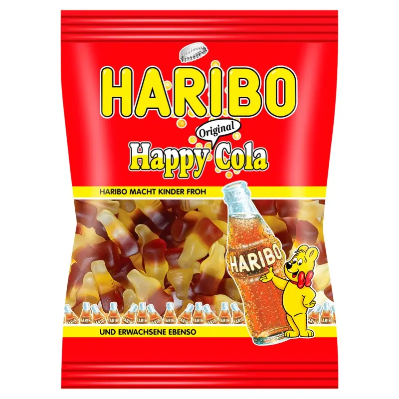 HARIBO Bomoane Gumate Happy Cola 100 g