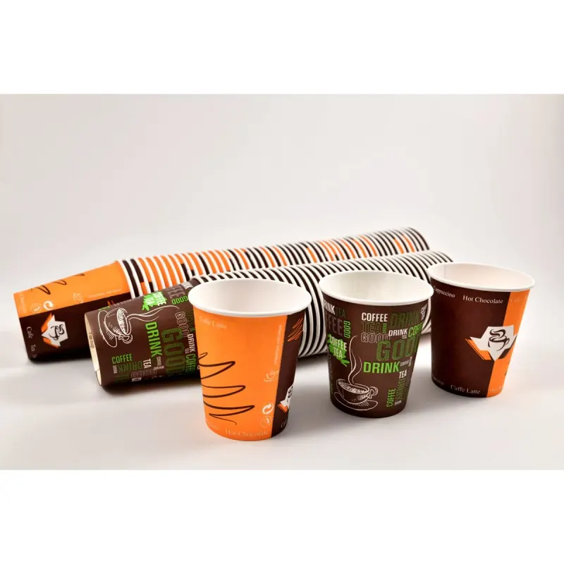 COM-IPAS 100 Pahare Carton 200 ml