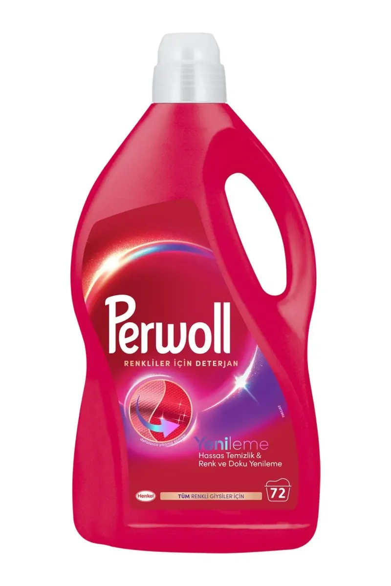 Liquid Detergent Color 3.96 L- 72 Washes