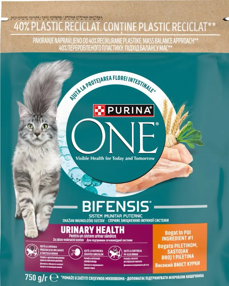 PURINA ONE Urinary Health Hrana Uscata Pisici Pui 750 g