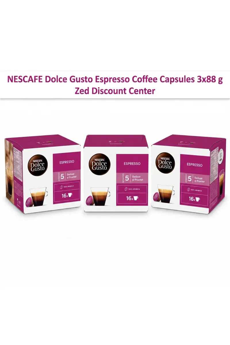 NESCAFE Dolce Gusto Espresso Coffee Capsules 3x88 g