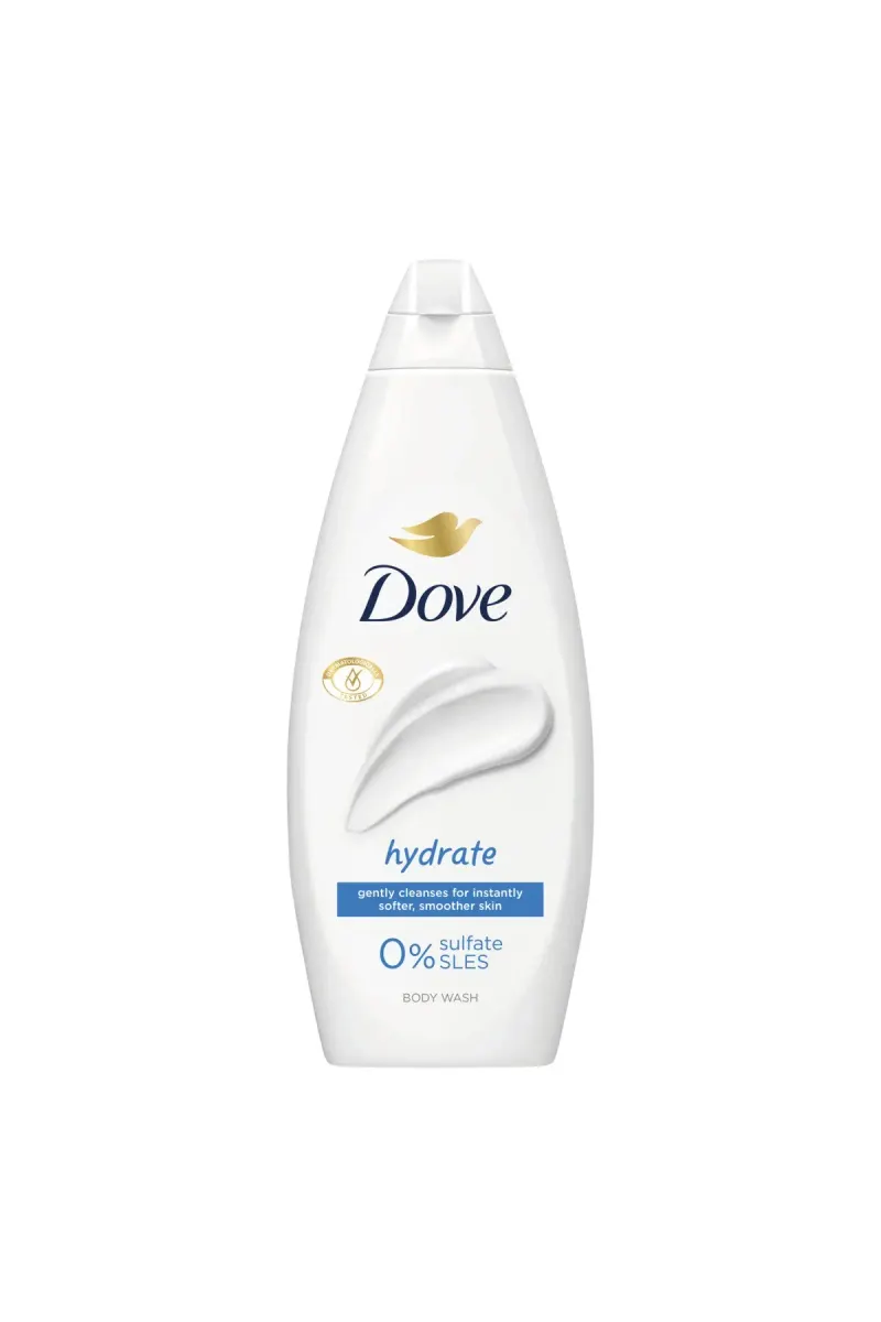 Dove essential care hydrate shower gel 720ml