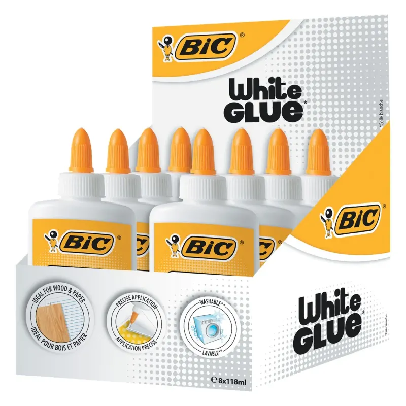 BiC Lipici Alb Lichid 118 ml