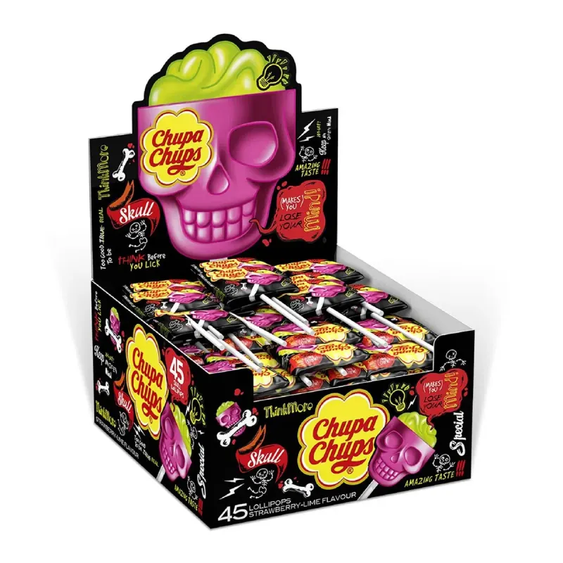 Chupa Chups Skull 45 x 15 g