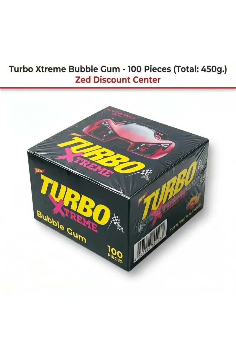 Xtreme Bubble Gum 100 Pieces (450g.)