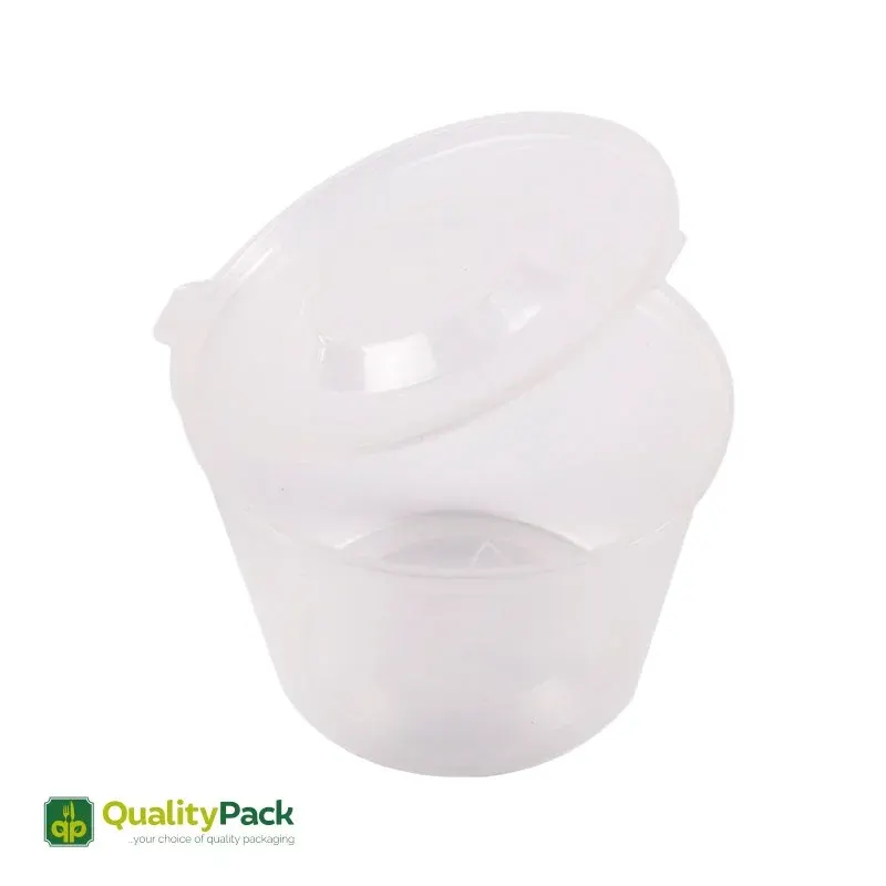QualityPack Sosiere cu Capac 120 ml 50 bucati