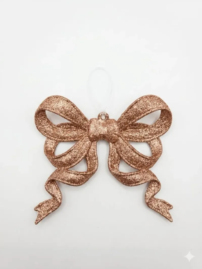 Decoratiune Funda cu Glitter Cooper 14 x 12 x 1,5 cm