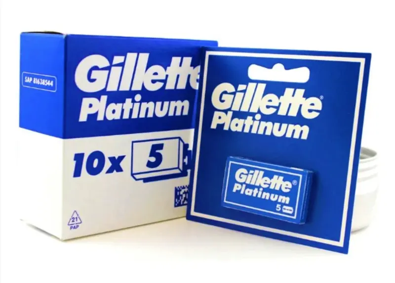 Gillette Platinum Lame de Ras 10 x 5 bucati