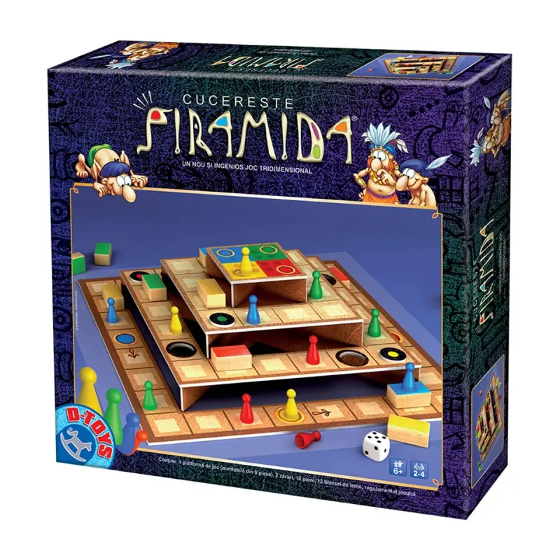 D-TOYS Joc de Societate Cucerește Piramida