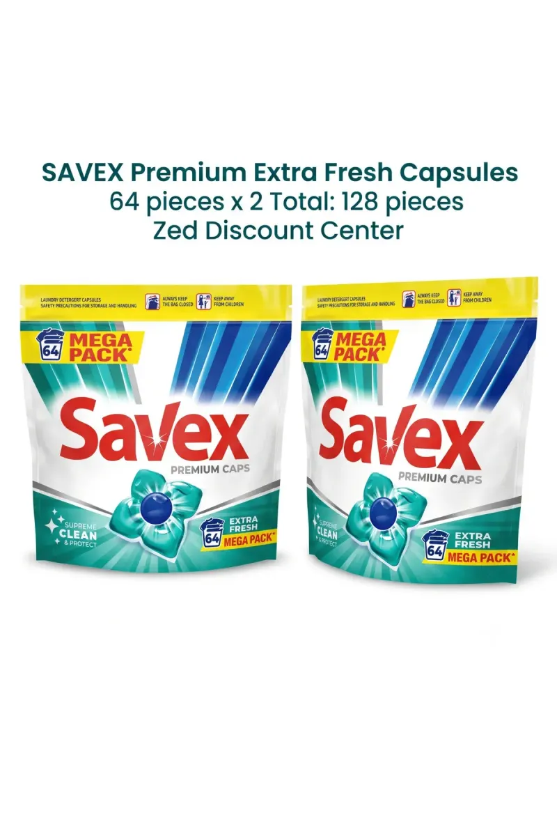 Premium Extra Fresh Capsules 64 pieces x 2 Total: 128 pieces