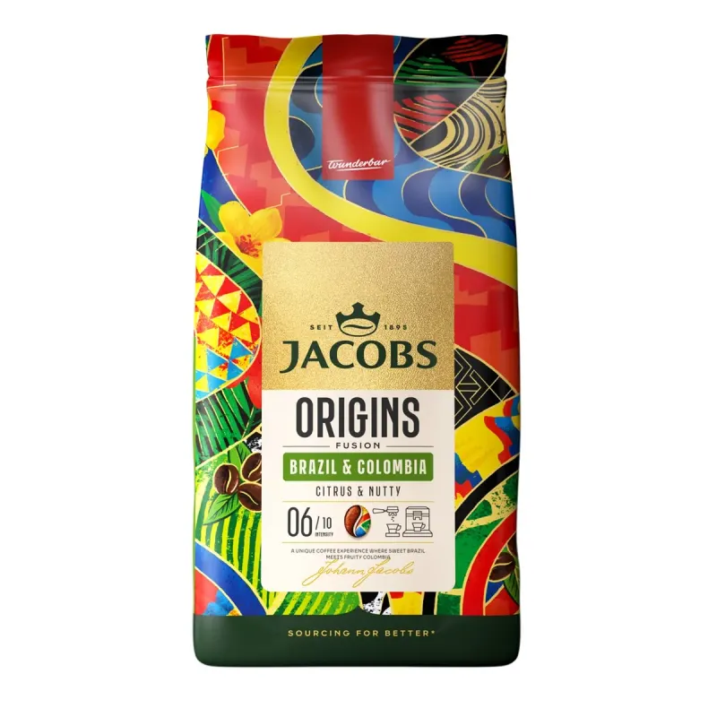 JACOBS Cafea Boabe Brazilia Kenia 1 Kg