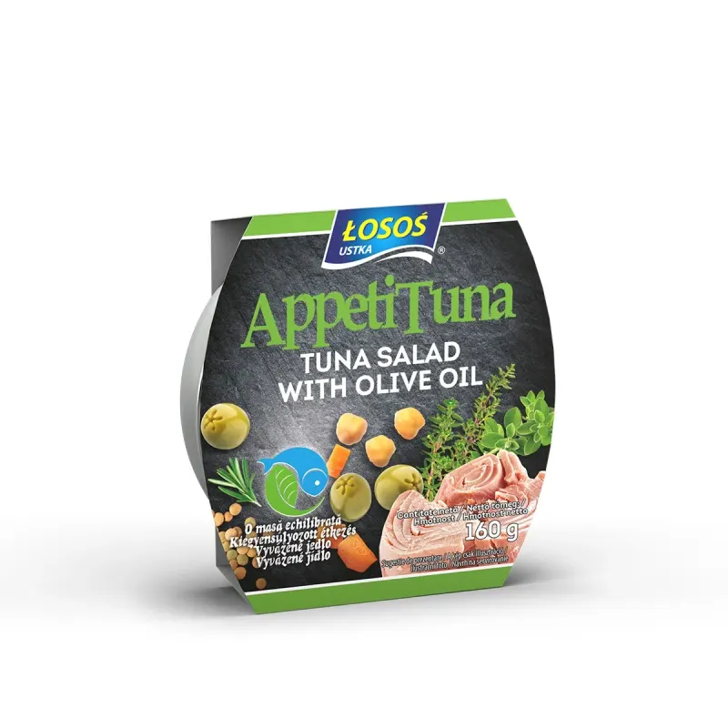 LOSOS Salata Mediteraneana Ton si Legume 160 g