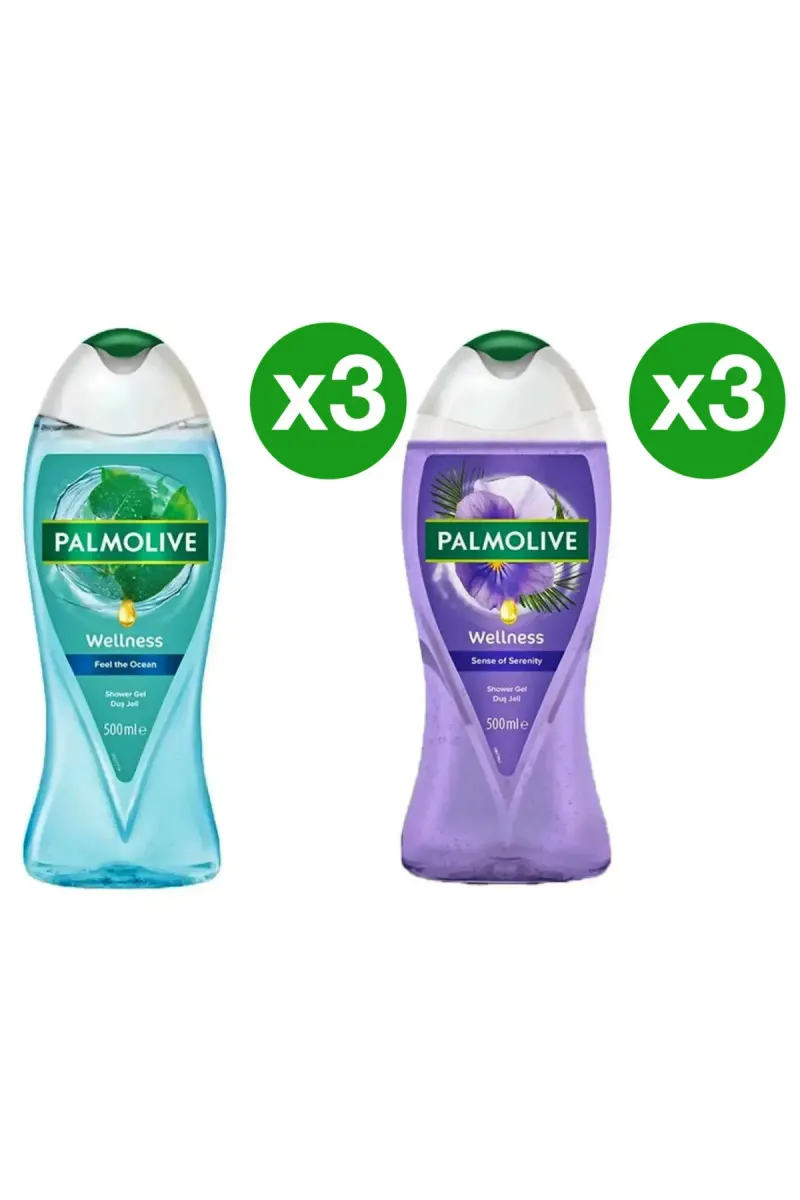 Wellness Serenity & Ocean Set (6-Pack) 500 ml x 6