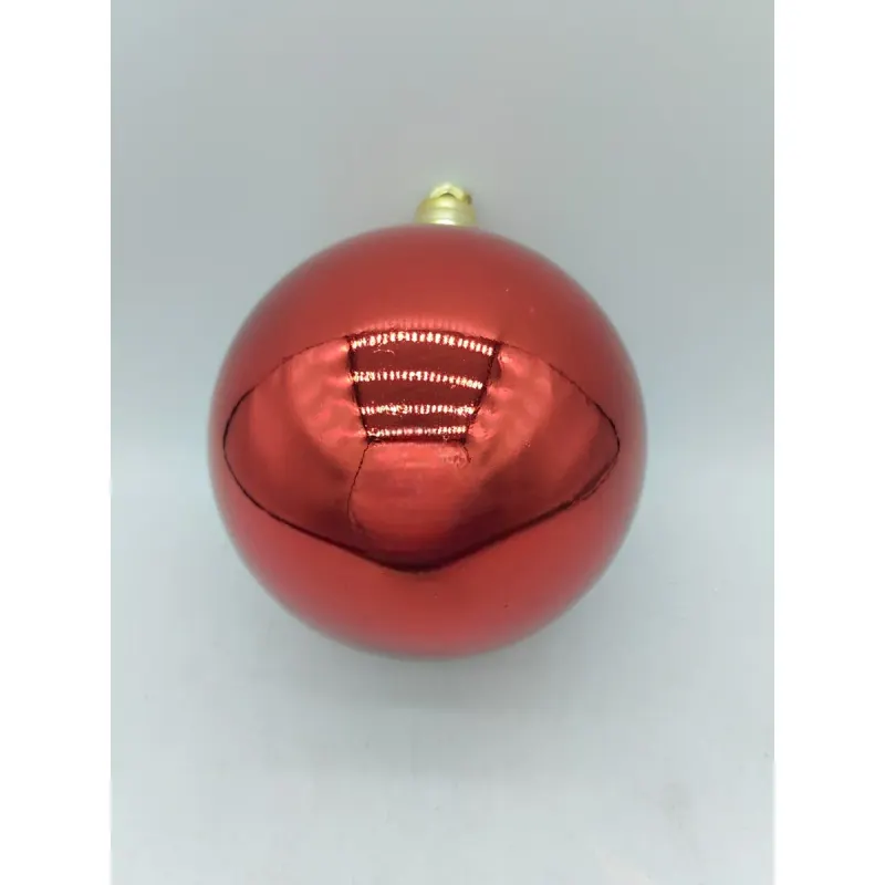 Glob Rosu Satinat 25 cm