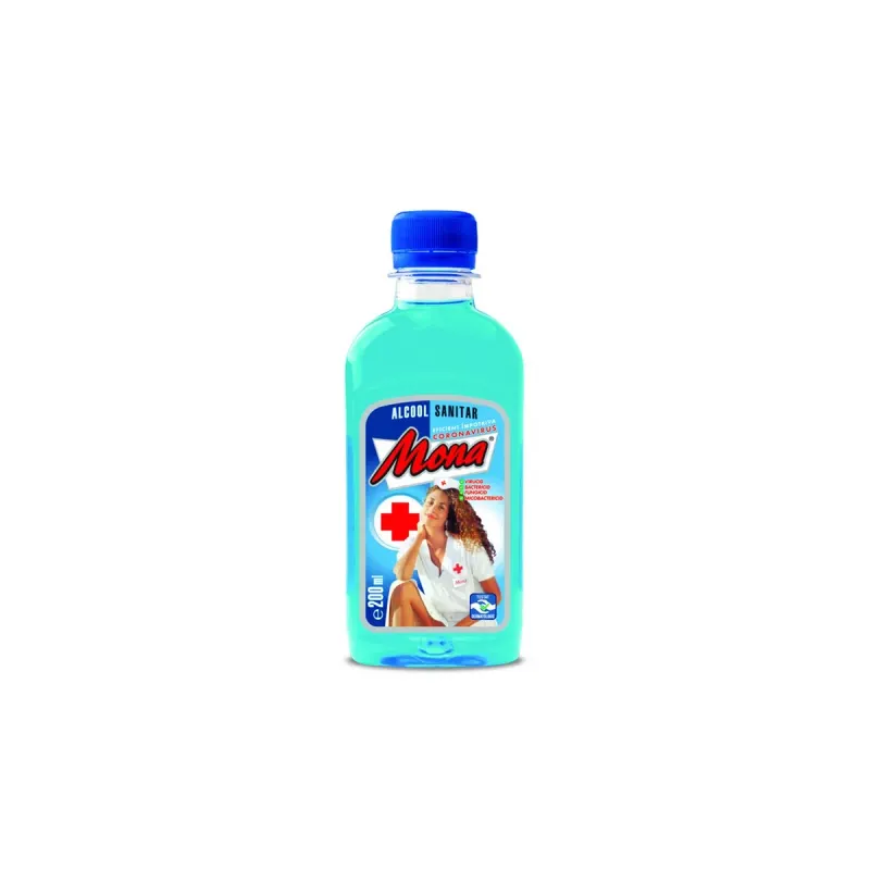 MONA Alcool Sanitar cu 70% Alcool 12 x 200 ml