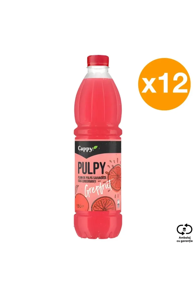 , GRAPEFRUIT, 500ML x 12 PACKS