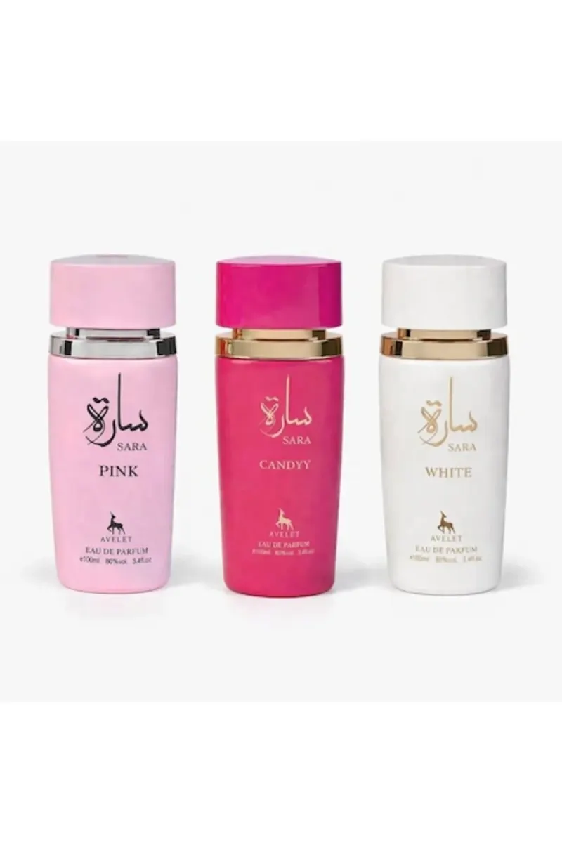 Set of 3 Perfumes Sara Avelet 300ml