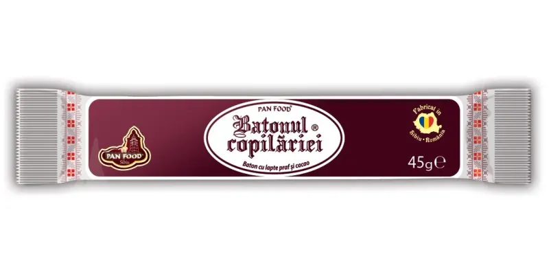 BATONUL COPILARIEI cu Cacao 30 x 45 g