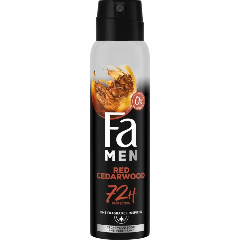 Fa Deodorant Barbati cu Lemn de Cedru 150 ml