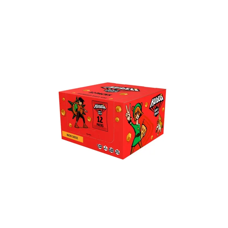 KUBETI Nacho Cheese 12 x 35 g