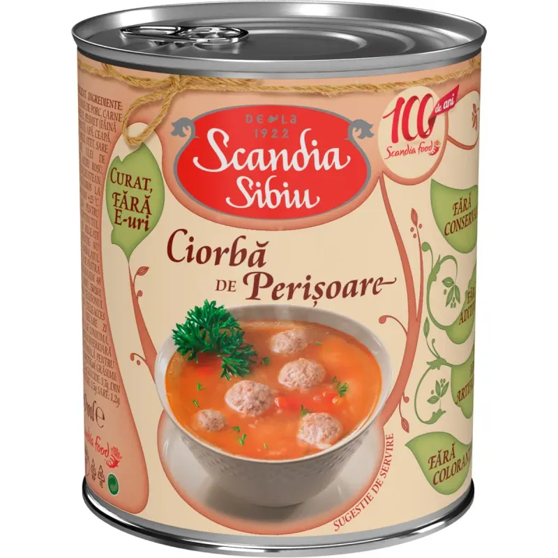 Scandia Sibiu Ciorba de Perisoare 400 g